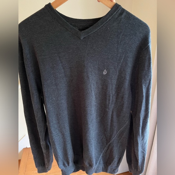 Volcom Dark Gray Pullover Sweater - Picture 3 of 3